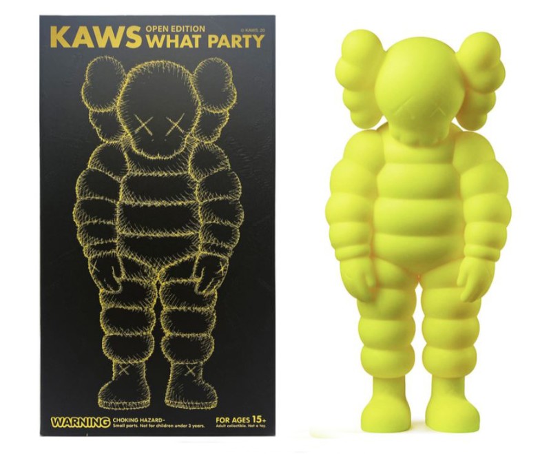 KAWS - What Party? - Yellow | The Arts