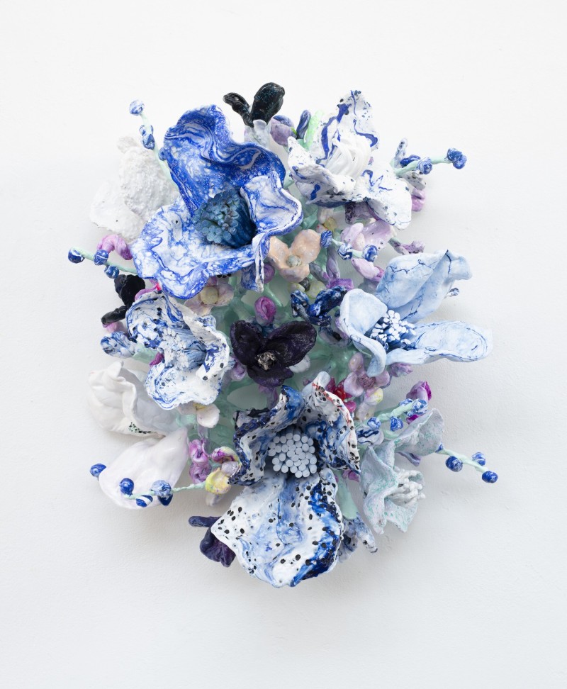 Stefan Gross - Flower Bonanza - Delfts Blue