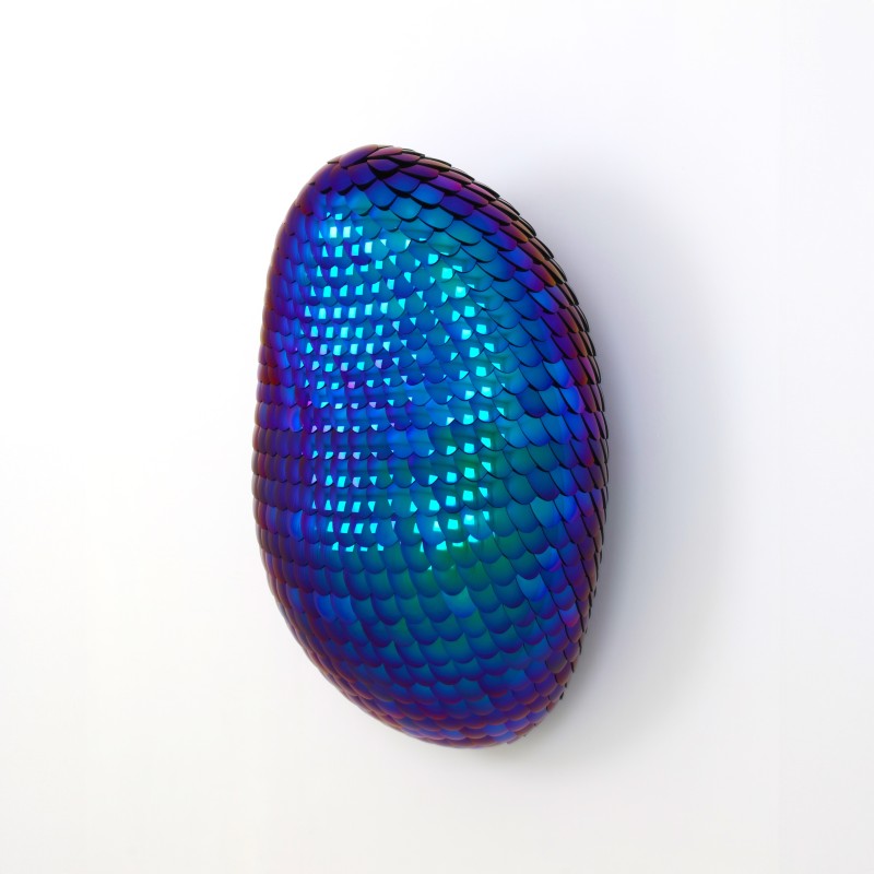 Eelco Hilgersom - Cocoon 1 - medium green blue
