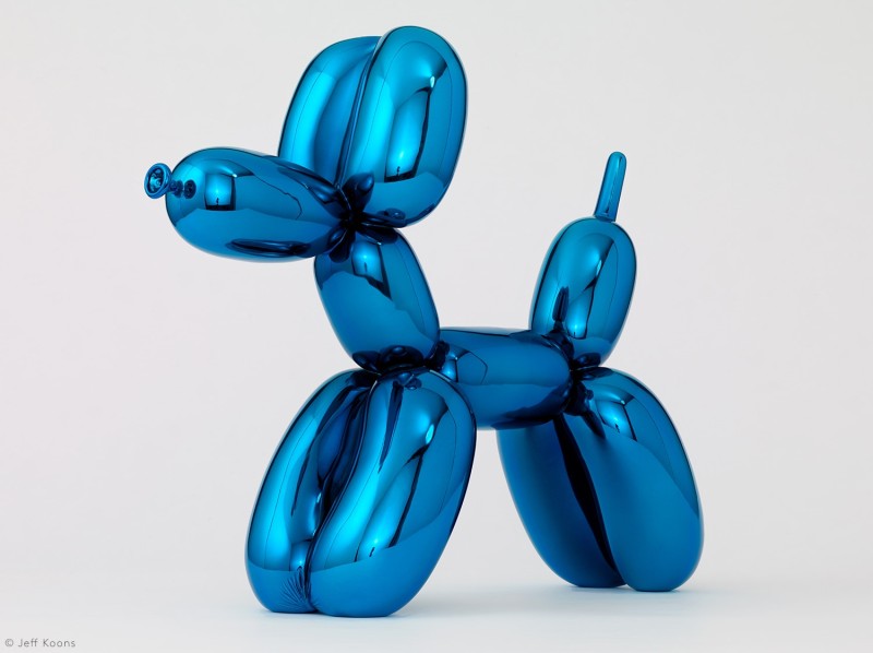 Jeff Koons - Ballon Dog - Blue