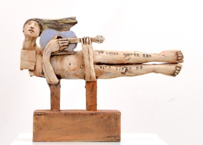 Christy Keeney - Flying figure with guitar
