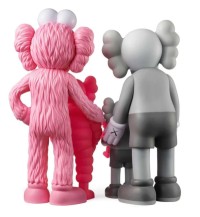 Family Figures - Pink Grey | AbrahamArt