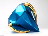 Jeff Koons - Diamond - Blue