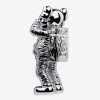 KAWS - Holiday Space Figure - Silver