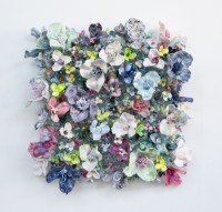 Stefan Gross - Flower Bonanza - White, Blue, Mint