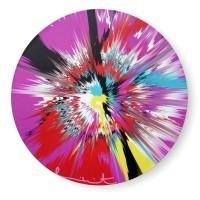 Damien Hirst - H12 - 3 - 104 Beautiful, Singing, Less Keen, Highly Poetical Vapor  Painting