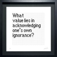 Ai Weiwei - Questions Ai vs AI - What value lies in acknowledging one’s own ignorance?  (12/81)