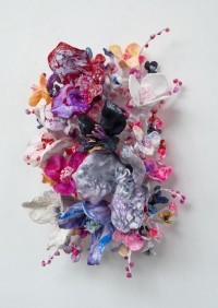Stefan Gross - Flower Bonanza - Red, White on Mint