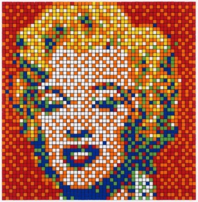 Invader - Rubik Shot Red Marilyn (151/774)