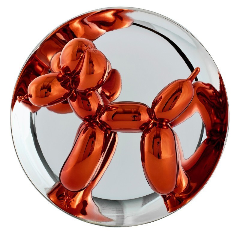 Jeff Koons - Balloon dog orange (X417)