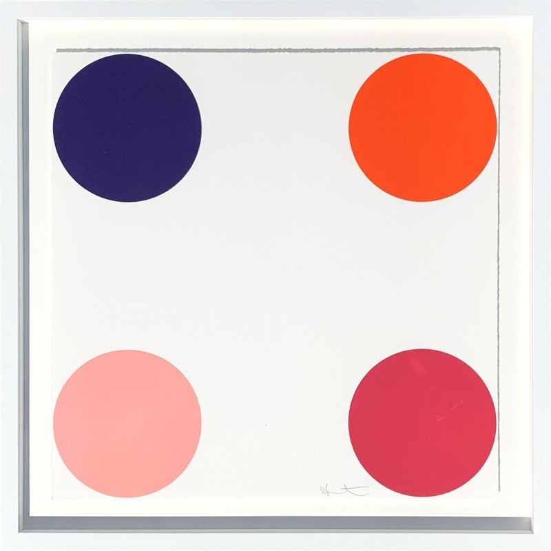 Damien Hirst - Carbonyl Iron 2011 Woodcut spots 9/55