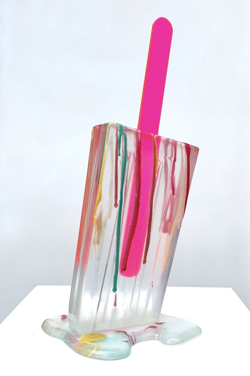 Betsy  Enzensberger - Splatter Clear Popsicle