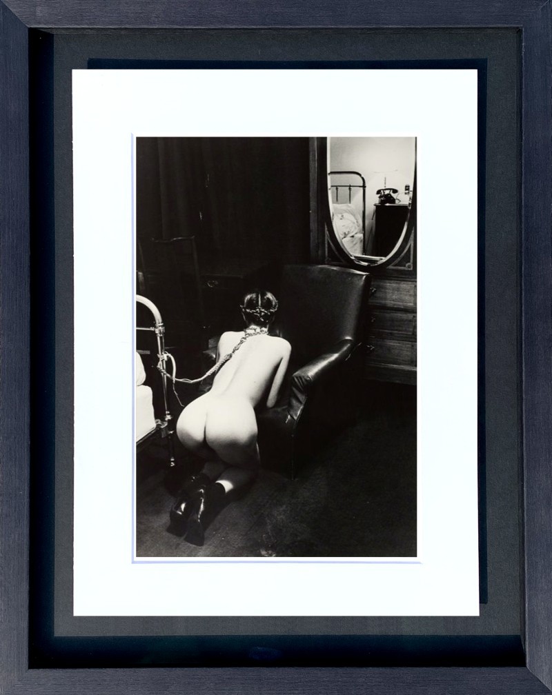 Helmut Newton - Hotel Room, Place de la République, Paris 1976