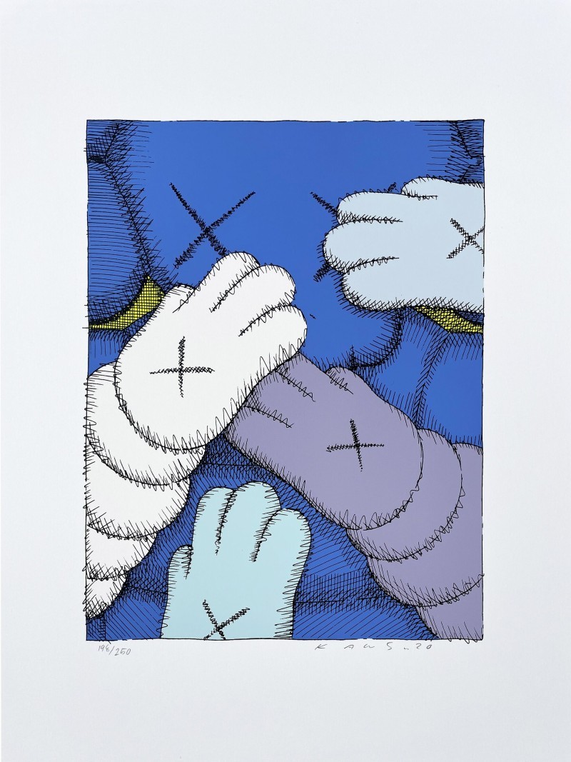 KAWS - Urge, Blue, 2020 (198)