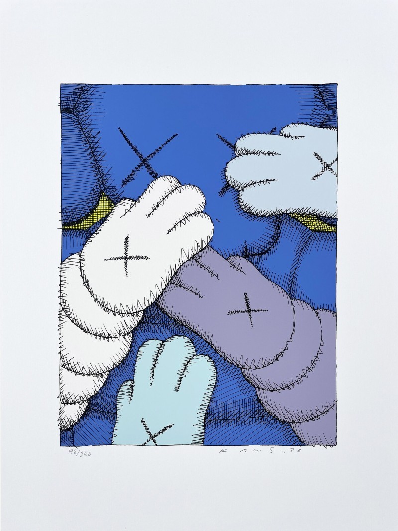 KAWS - Urge, Blue, 2020 (198)