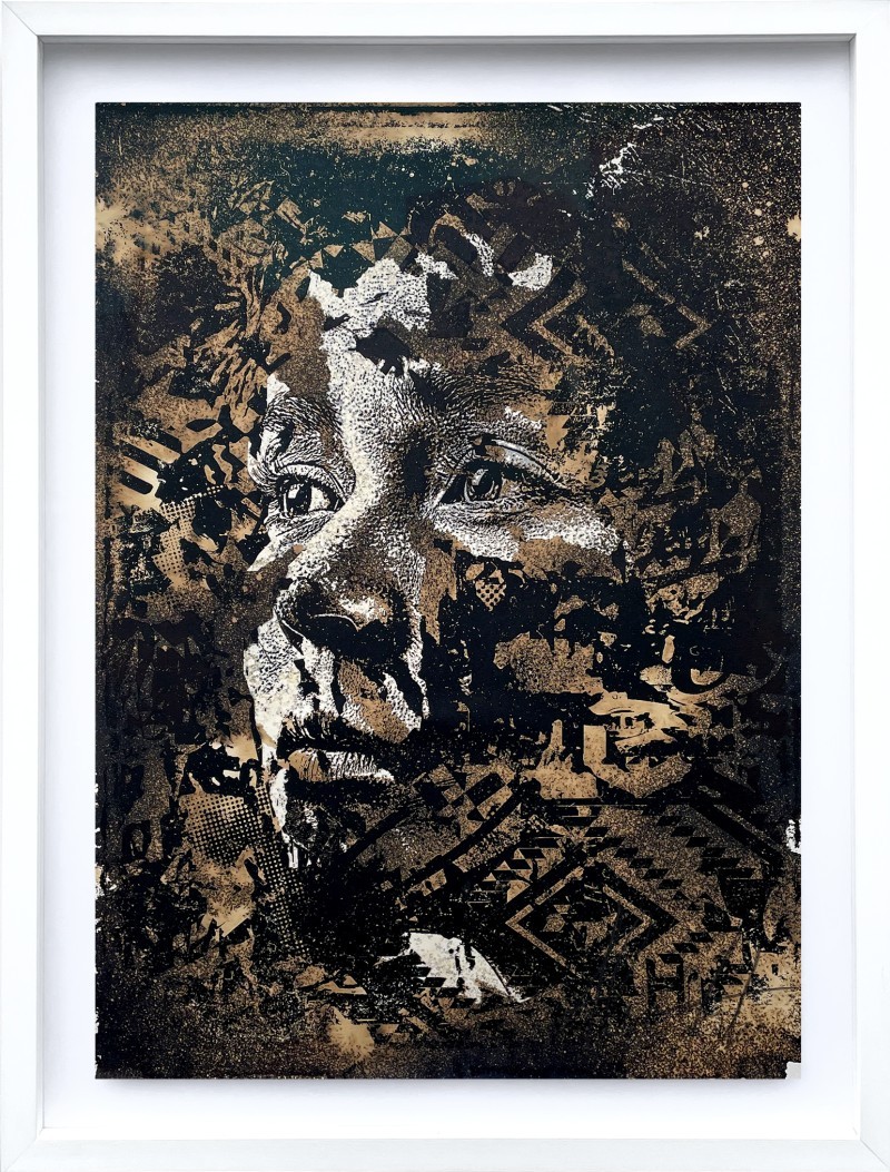 Vhils - Burst, 2021 (411/647)