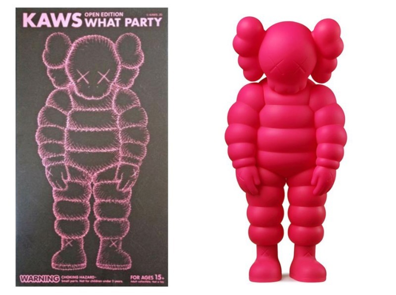 KAWS - What Party Figure - Pink