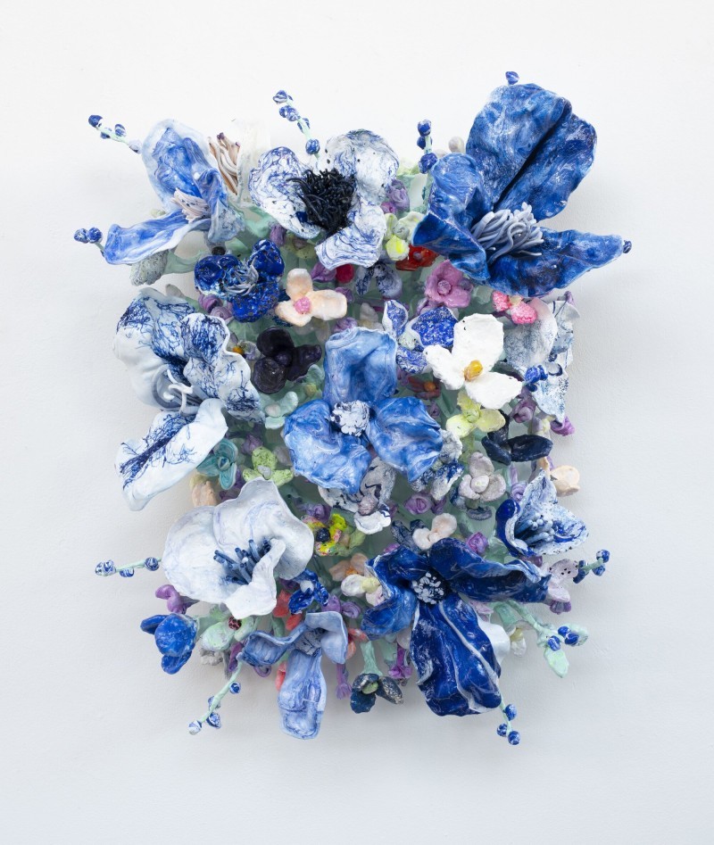 Stefan Gross - Flower Bonanza - Delfts Blue