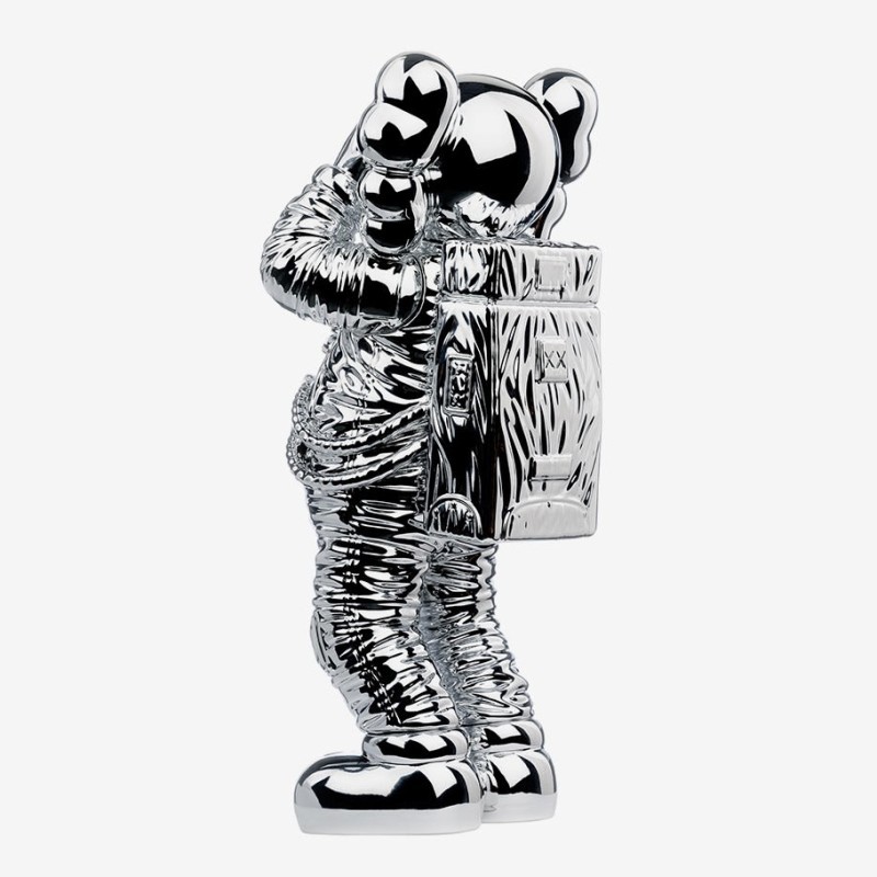 Holiday Space Figure - Silver | AbrahamArt