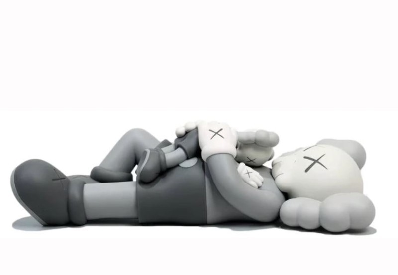 KAWS - Holiday Singapore Figure - Grey