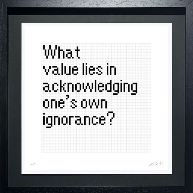 Ai Weiwei - Questions Ai vs AI - What value lies in acknowledging one’s own ignorance?  (12/81)