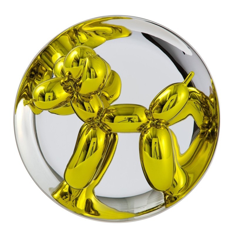 Jeff Koons - Balloon dog yellow (X365)